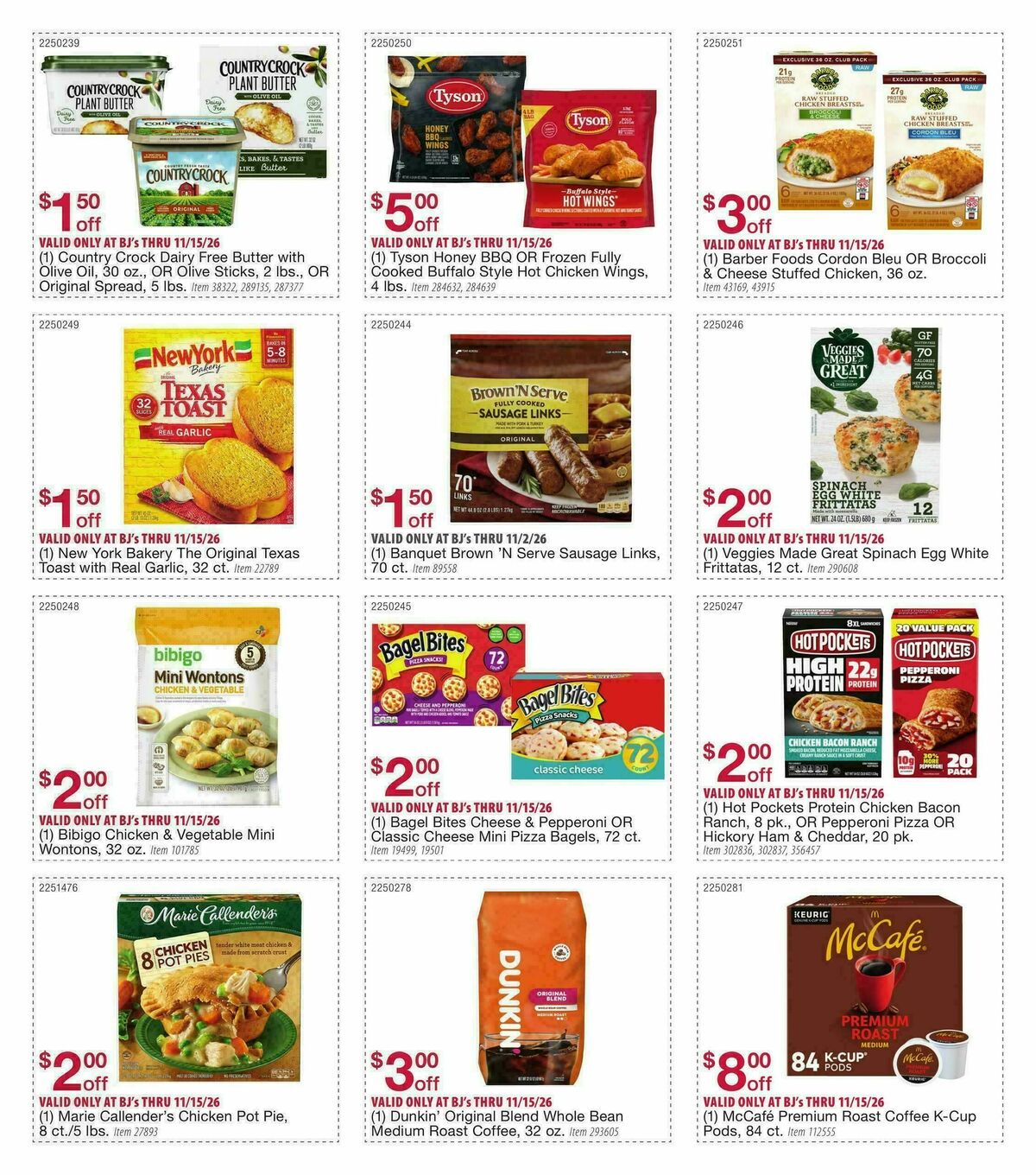 BJ's Wholesale Club Weekly Ad from October 13