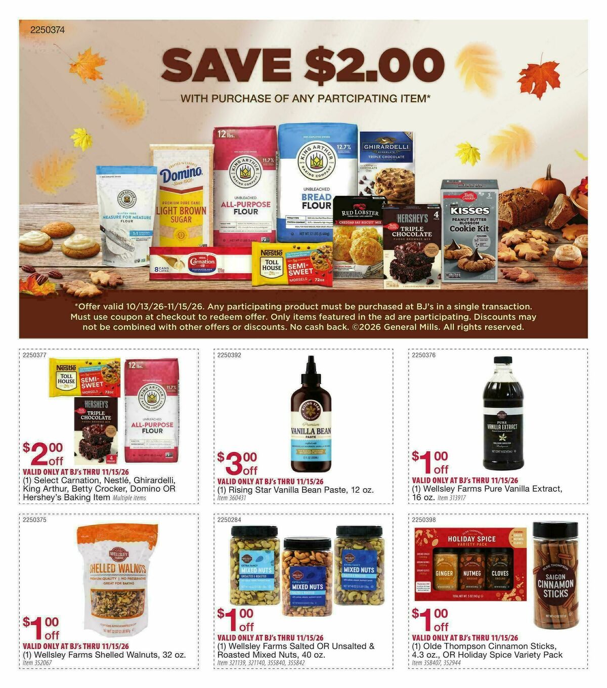 BJ's Wholesale Club Weekly Ad from October 13