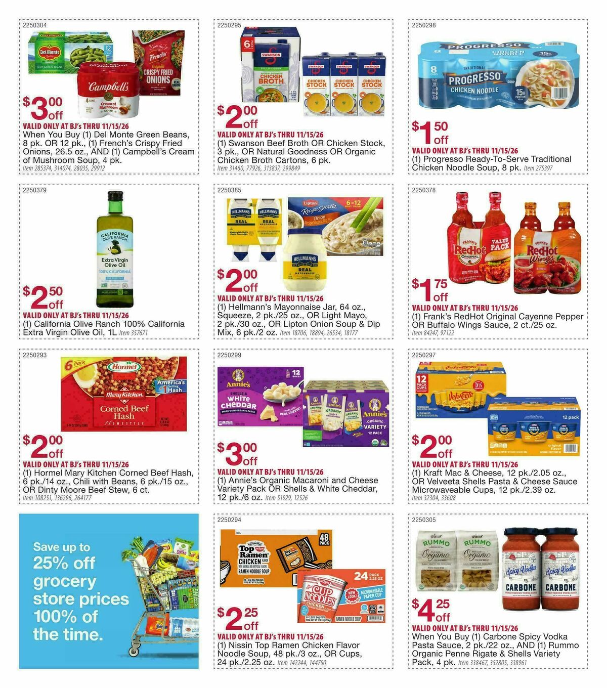 BJ's Wholesale Club Weekly Ad from October 13