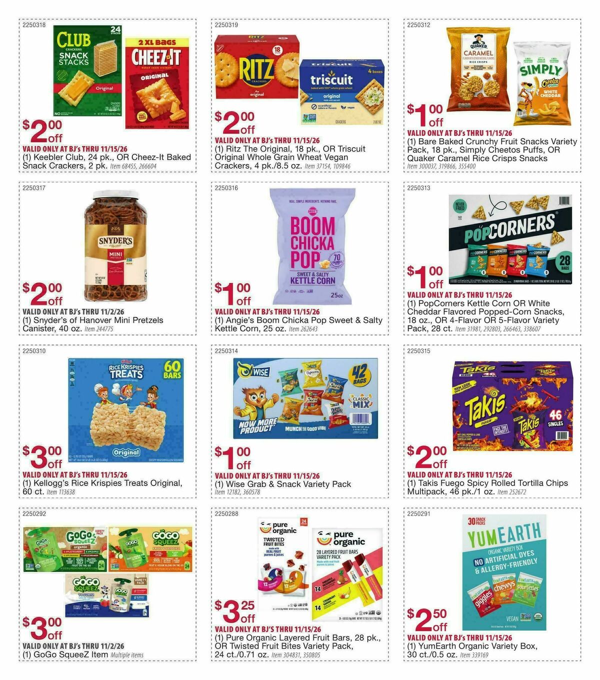 BJ's Wholesale Club Weekly Ad from October 13