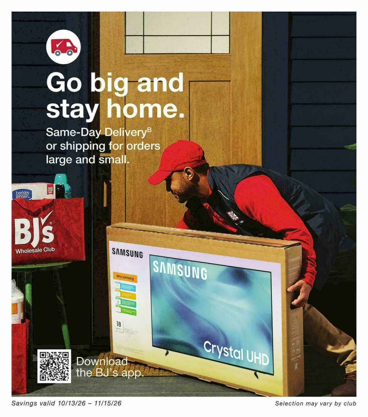 BJ's Wholesale Club Weekly Ad from October 13