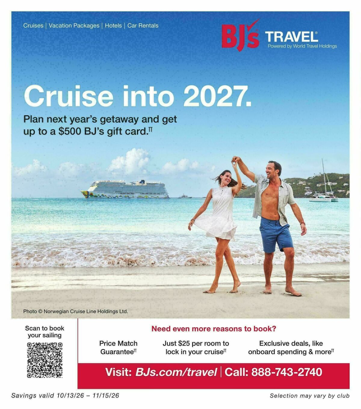 BJ's Wholesale Club Weekly Ad from October 13