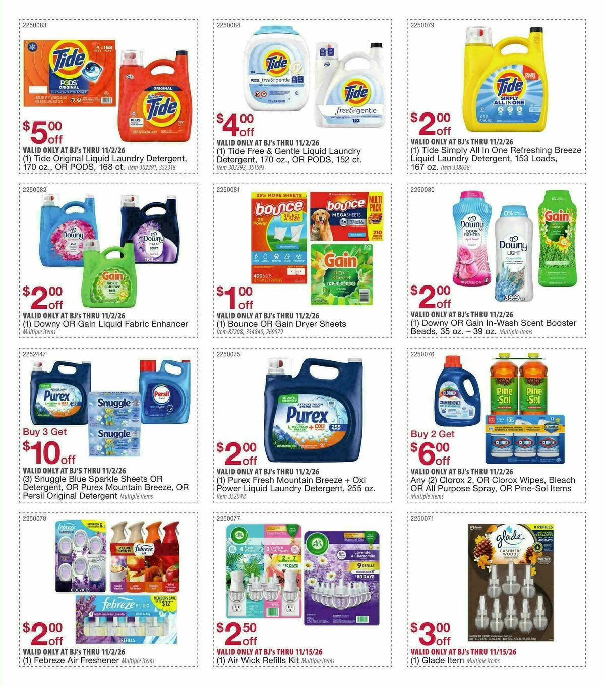 BJ's Wholesale Club Weekly Ad from October 13