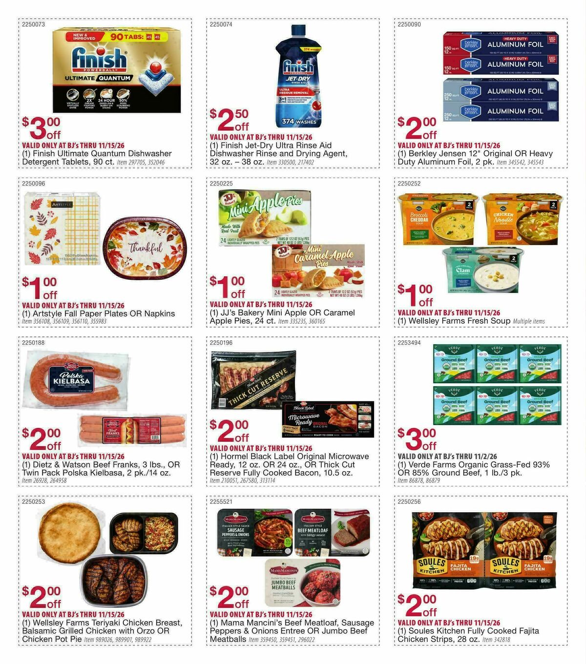 BJ's Wholesale Club Weekly Ad from October 13