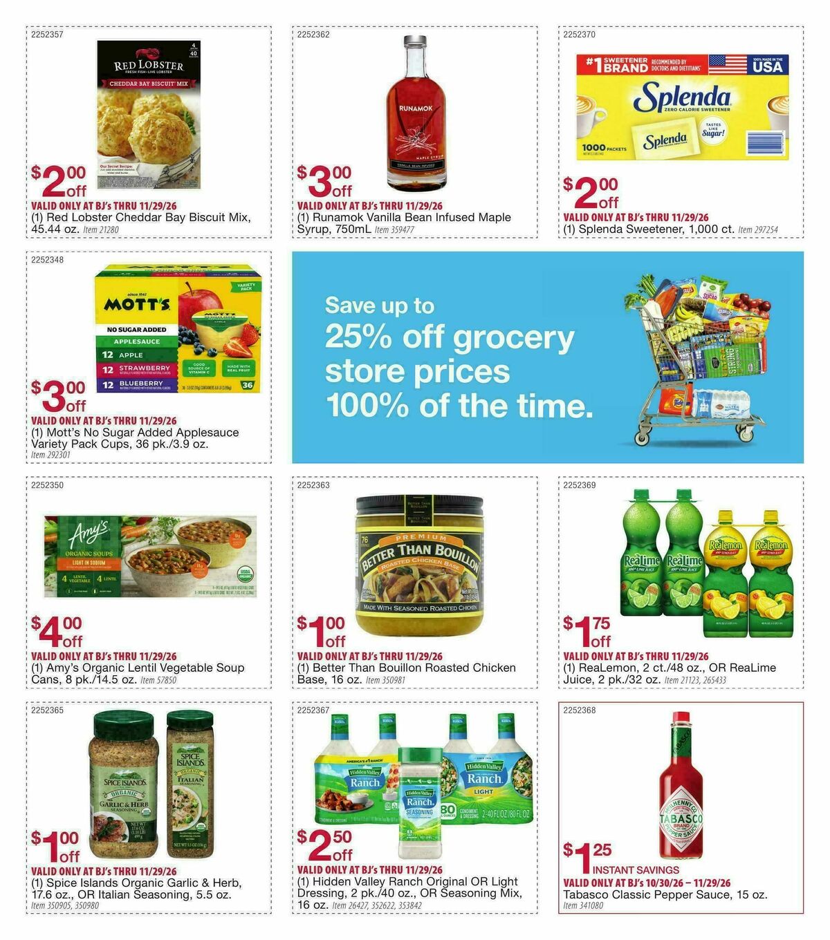 BJ's Wholesale Club Weekly Ad from October 30