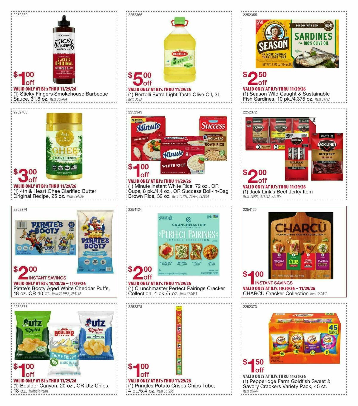BJ's Wholesale Club Weekly Ad from October 30