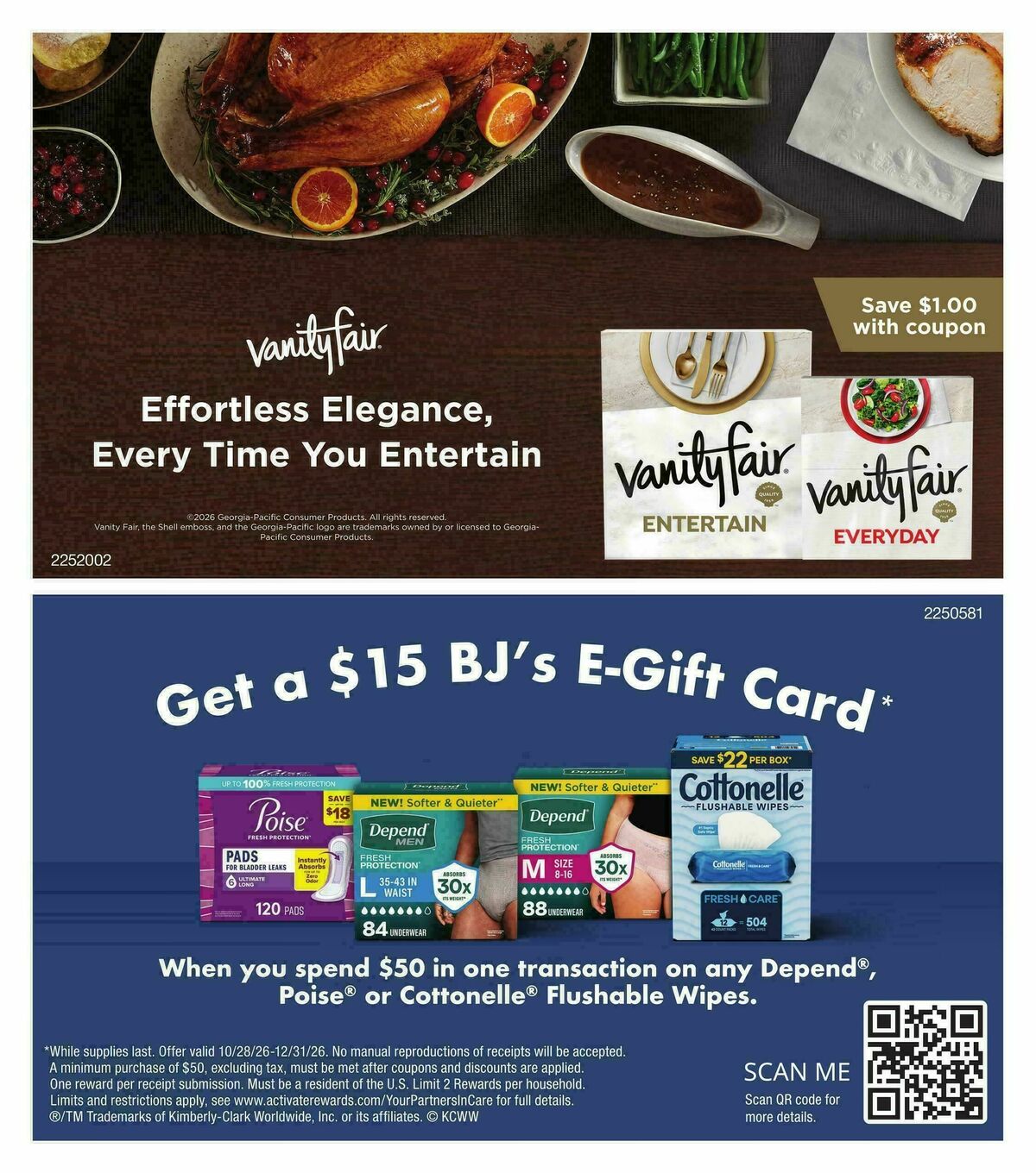 BJ's Wholesale Club Weekly Ad from October 30