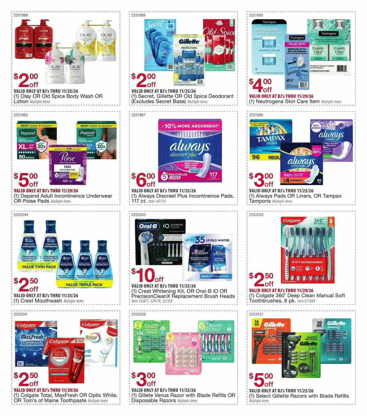 BJ's Wholesale Club Weekly Ad from October 30