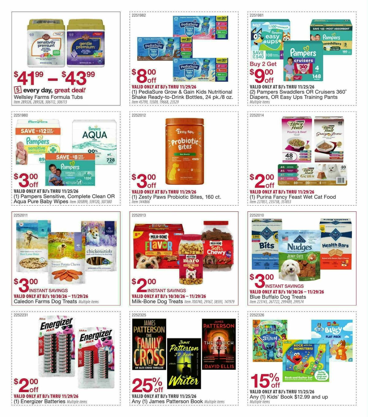 BJ's Wholesale Club Weekly Ad from October 30