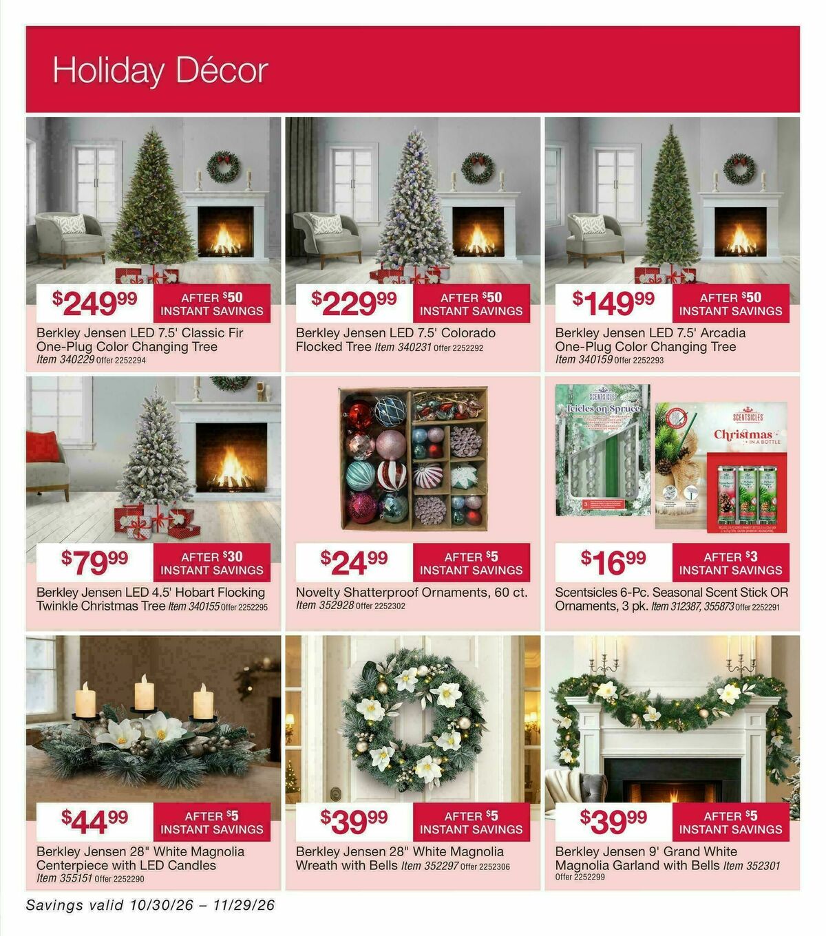 BJ's Wholesale Club Weekly Ad from October 30