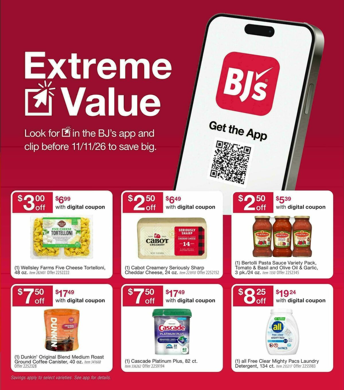 BJ's Wholesale Club Weekly Ad from October 30