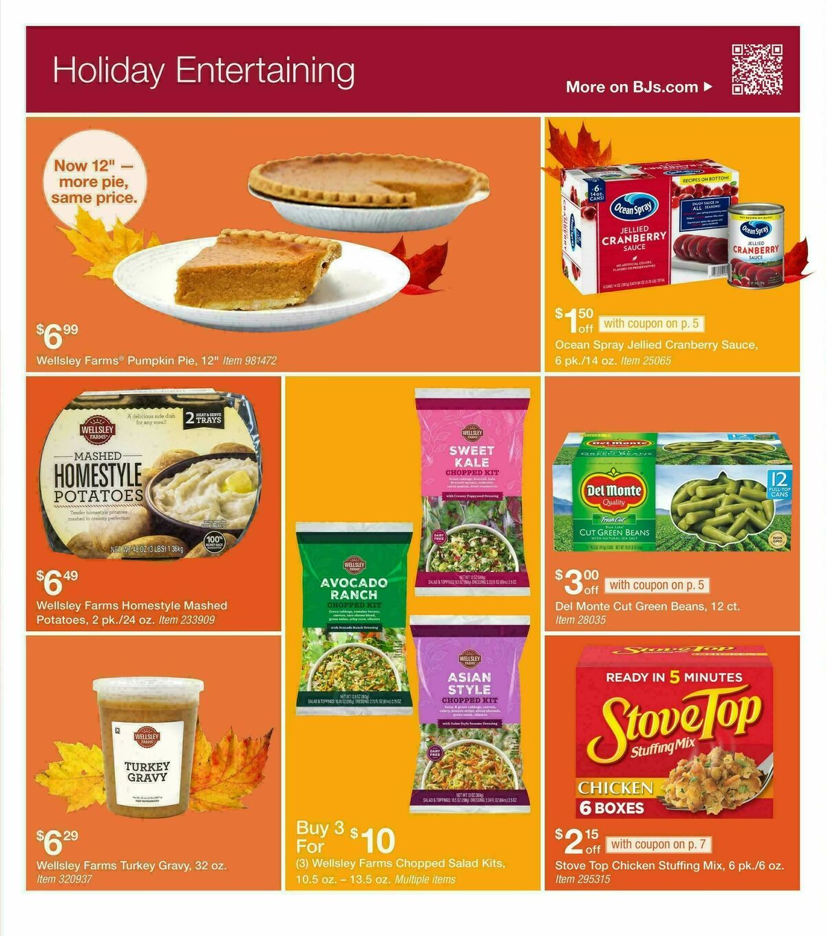 BJ's Wholesale Club Weekly Ad from October 30