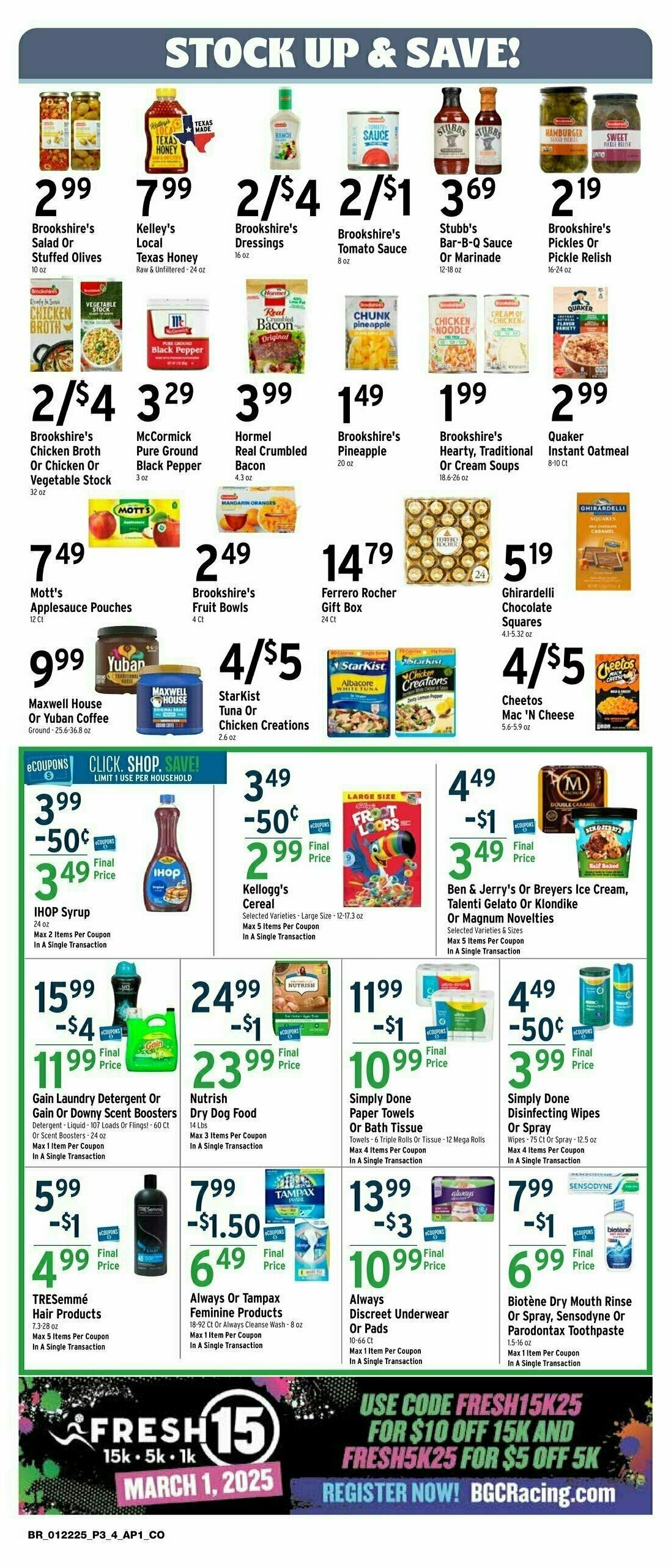 Brookshire's US Weekly Ad from January 22