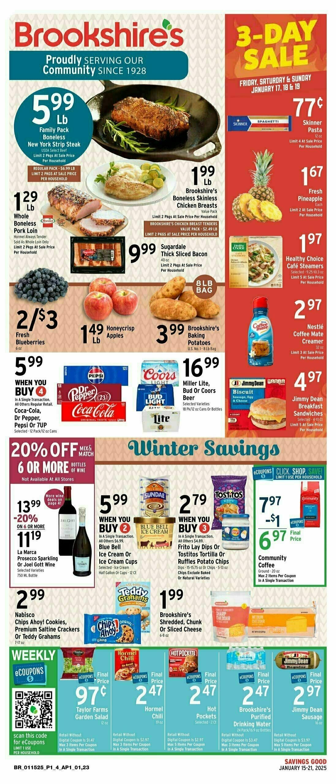 Brookshire's US Weekly Ad from January 15