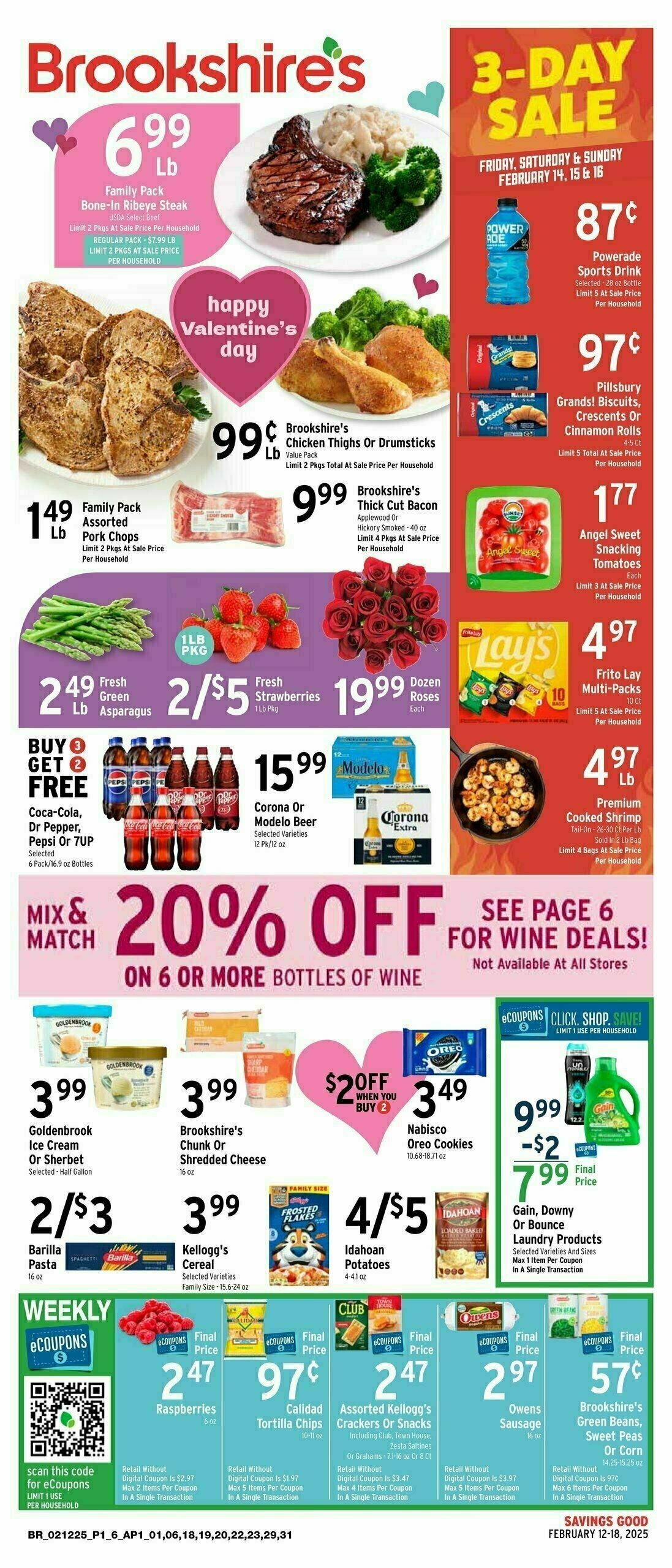 Brookshire's US Weekly Ad from February 12