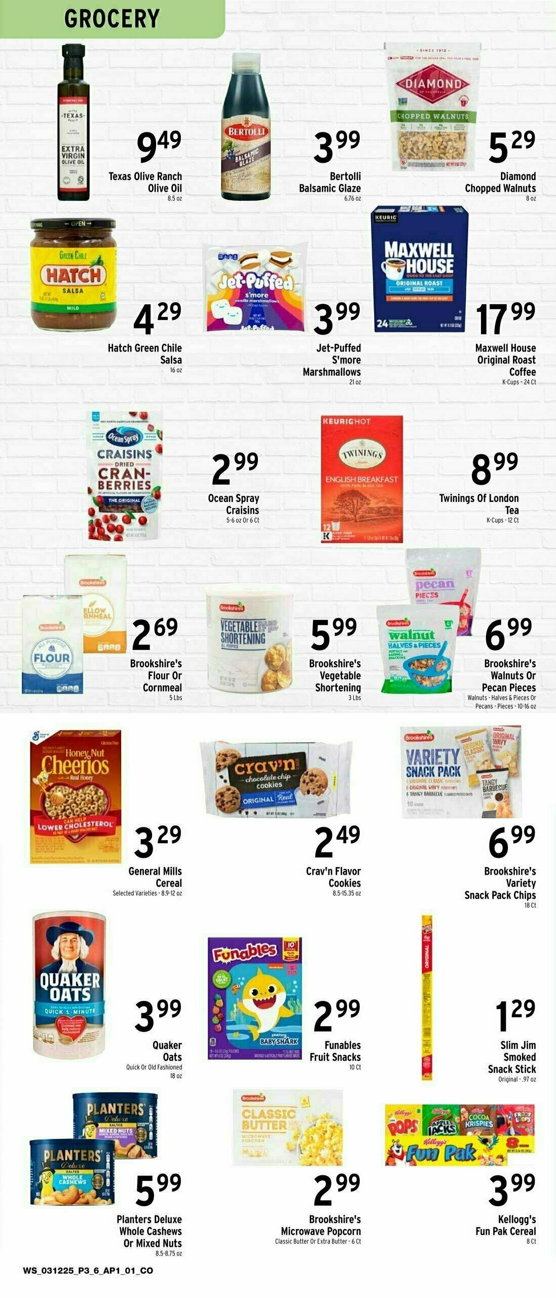 Brookshire's US Weekly Ad from March 12