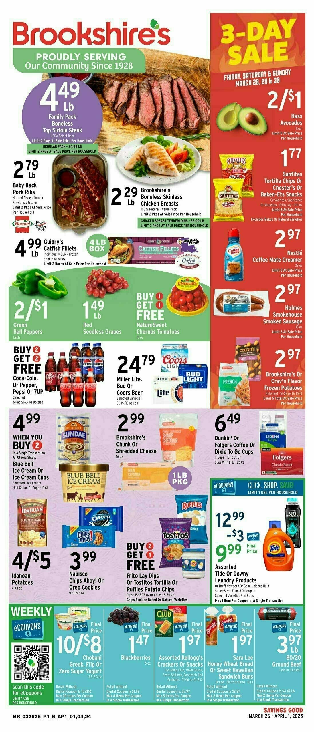 Brookshire's US Weekly Ad from March 26