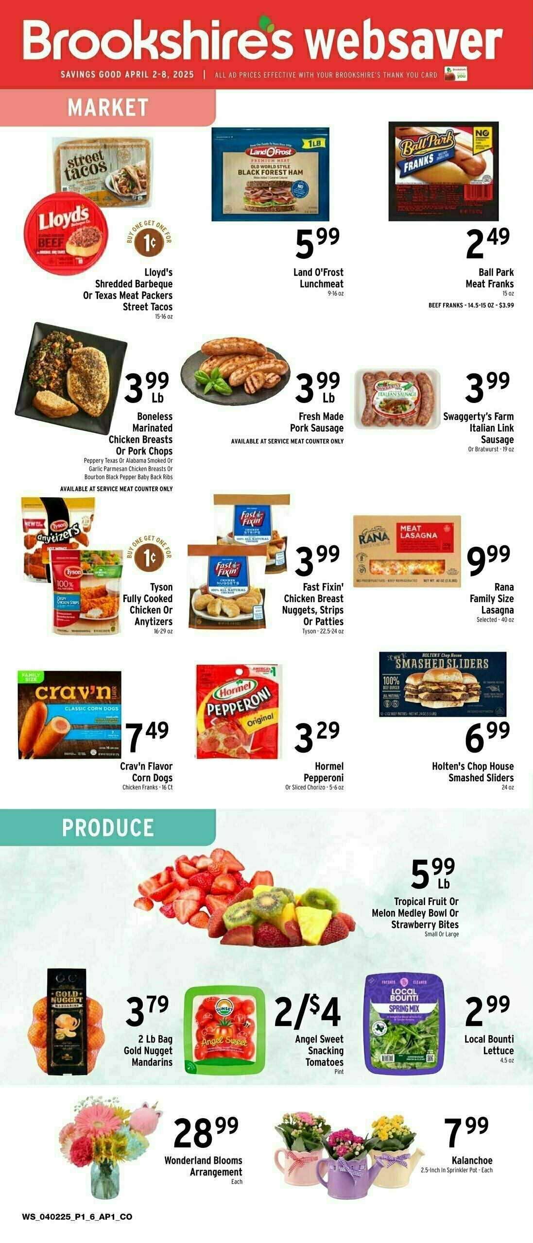 Brookshire's US Weekly Ad from April 2