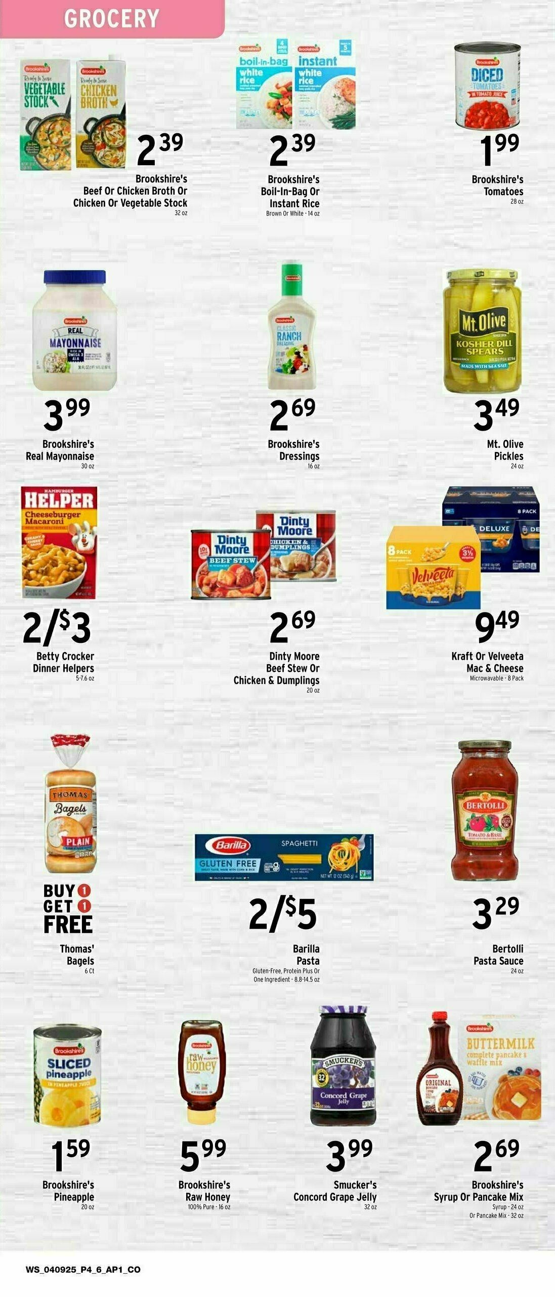Brookshire's US Weekly Ad from April 9
