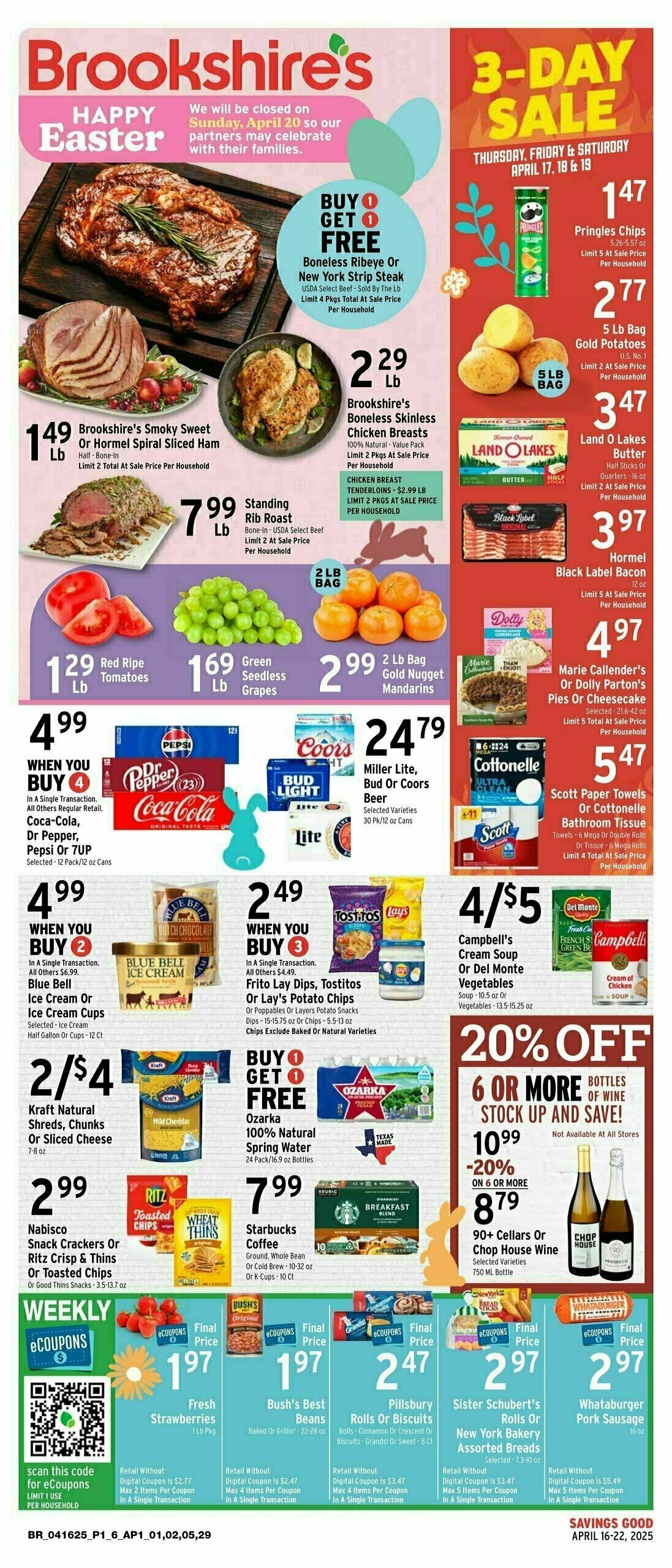 Brookshire's US Weekly Ad from April 16