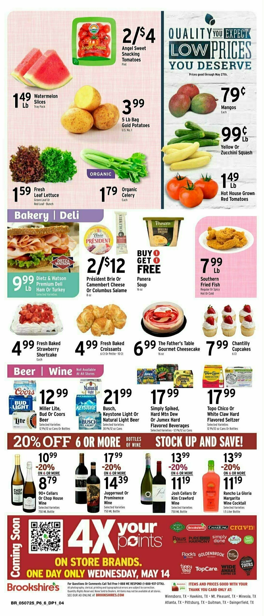 Brookshire's US Weekly Ad from May 7