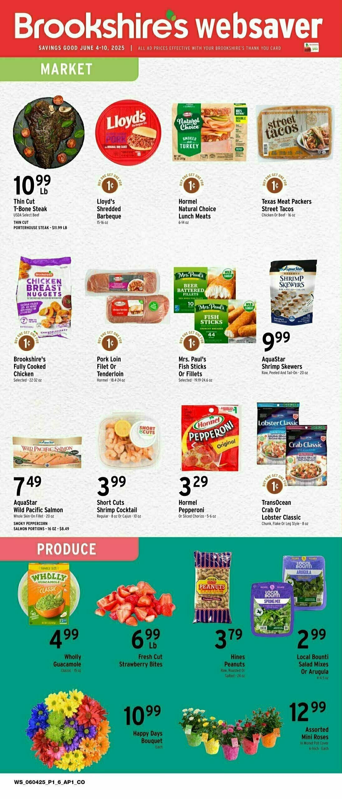 Brookshire's US Weekly Ad from June 4