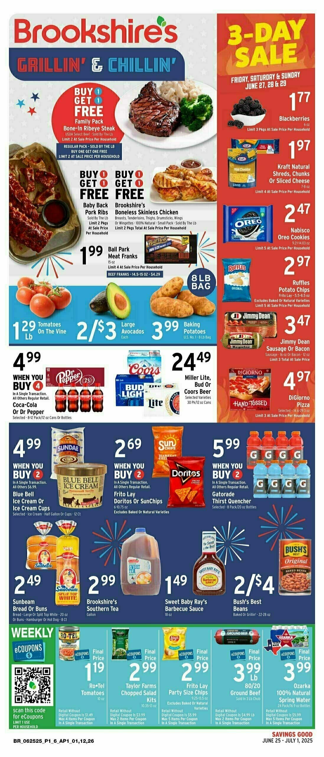 Brookshire's US Weekly Ad from June 25