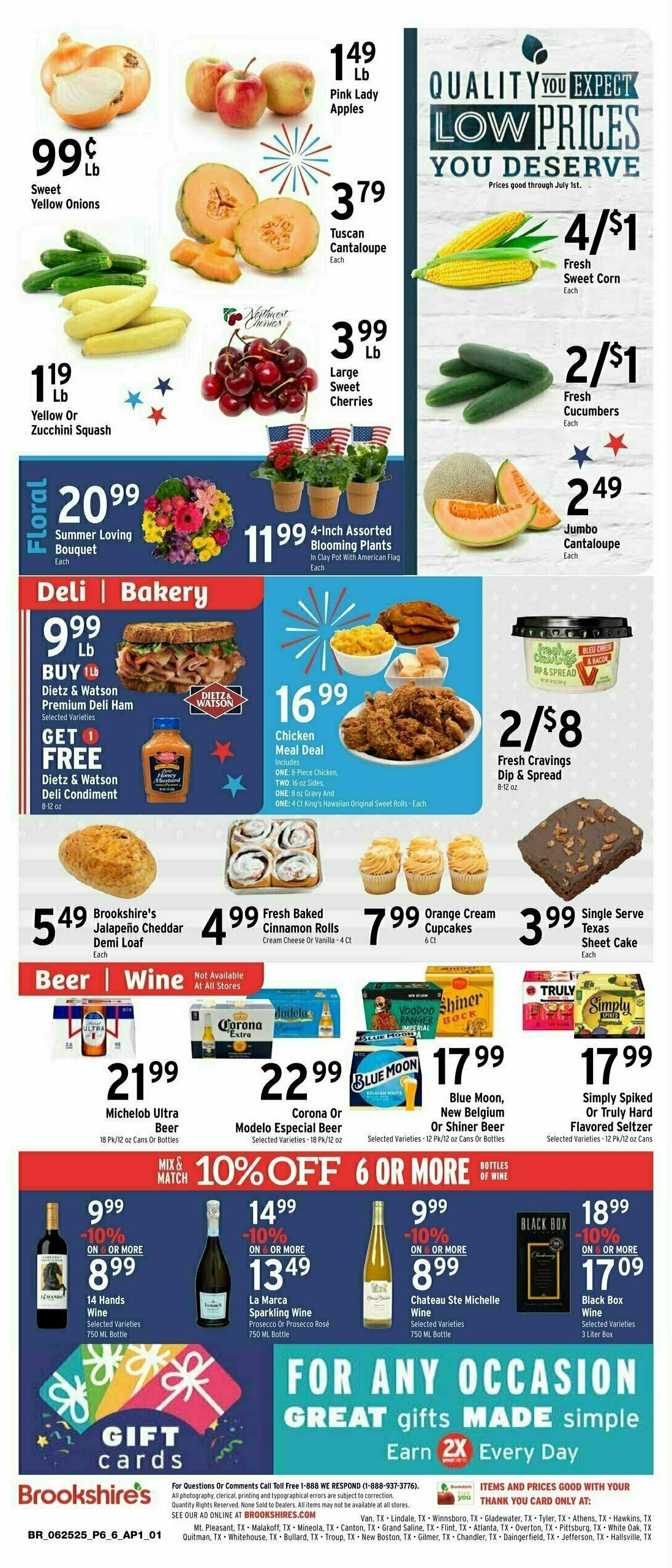 Brookshire's US Weekly Ad from June 25