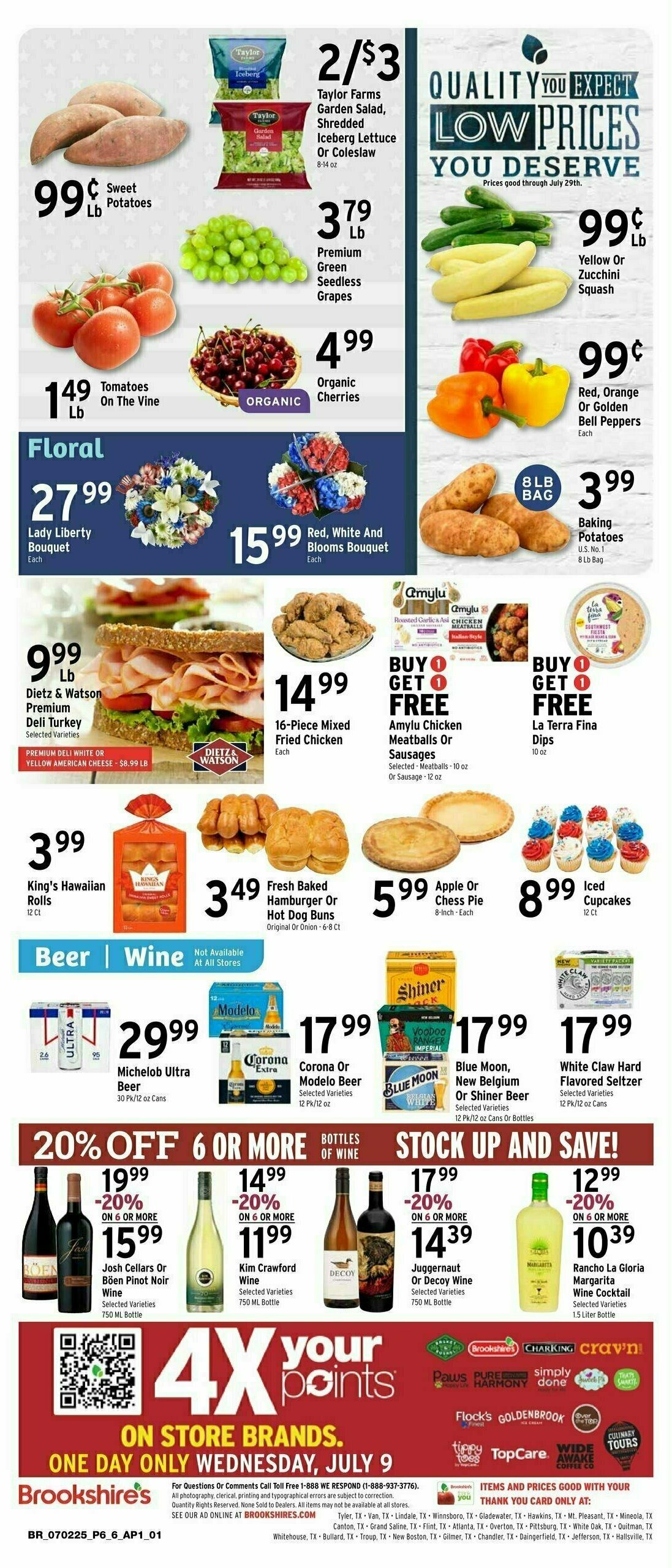 Brookshire's US Weekly Ad from July 2