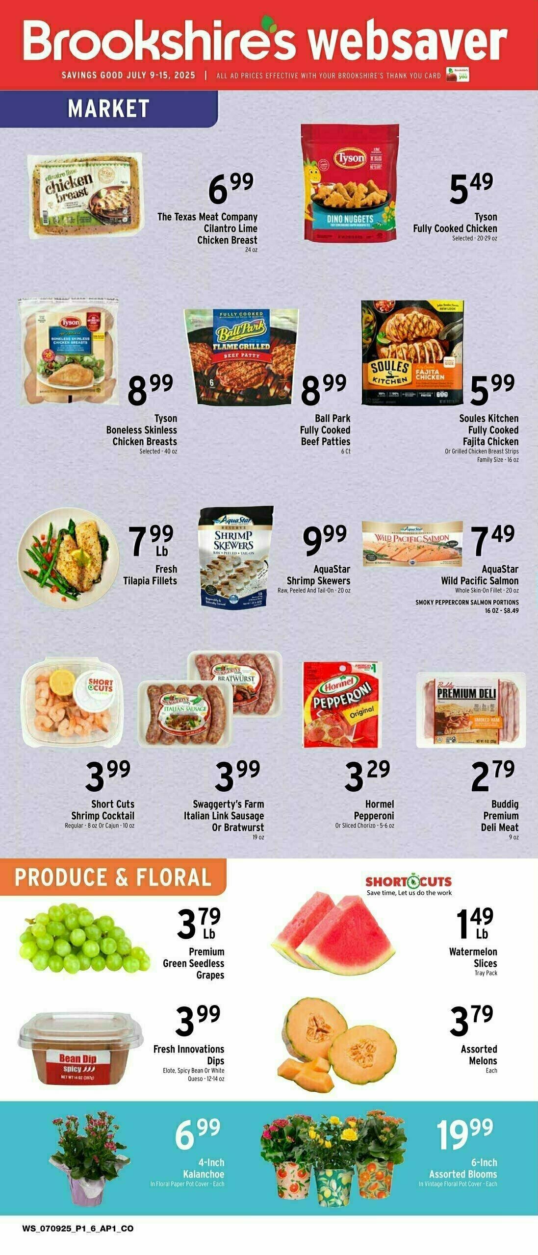 Brookshire's US Weekly Ad from July 9