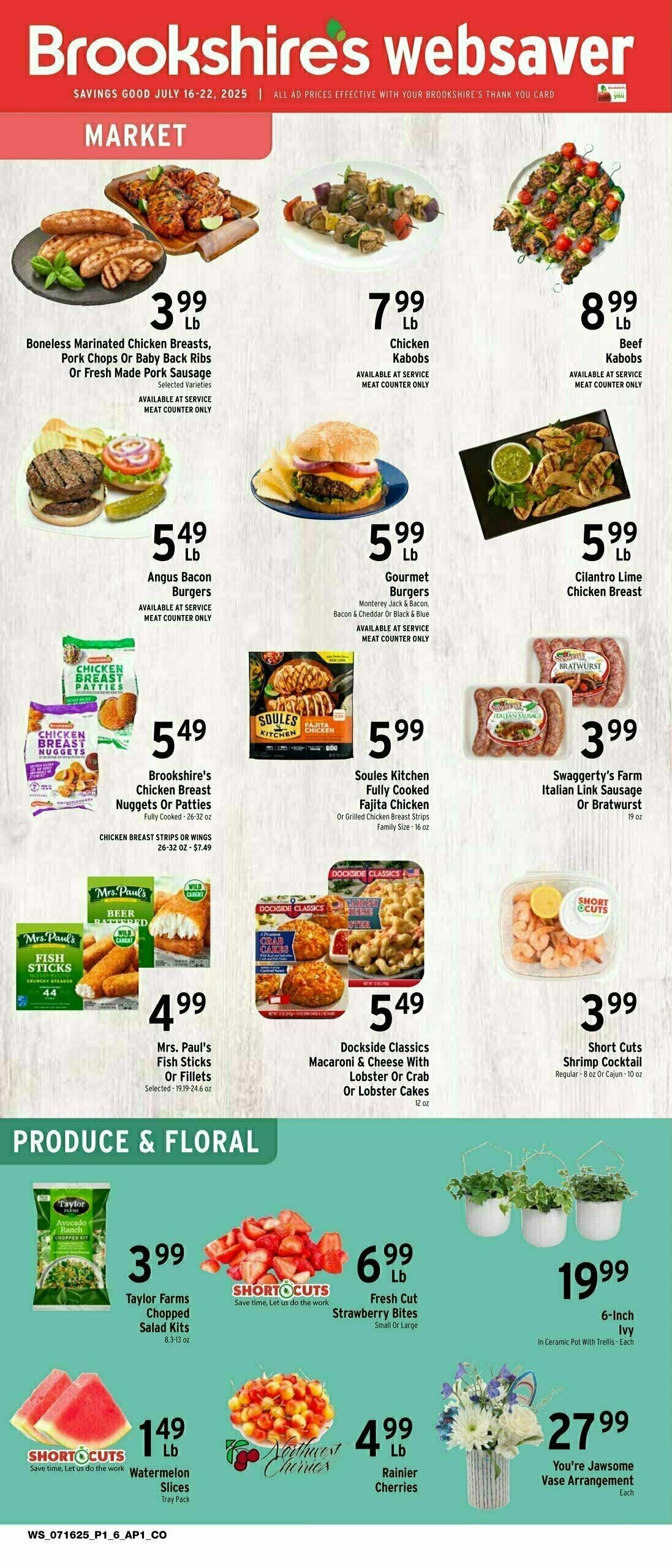 Brookshire's US Weekly Ad from July 16