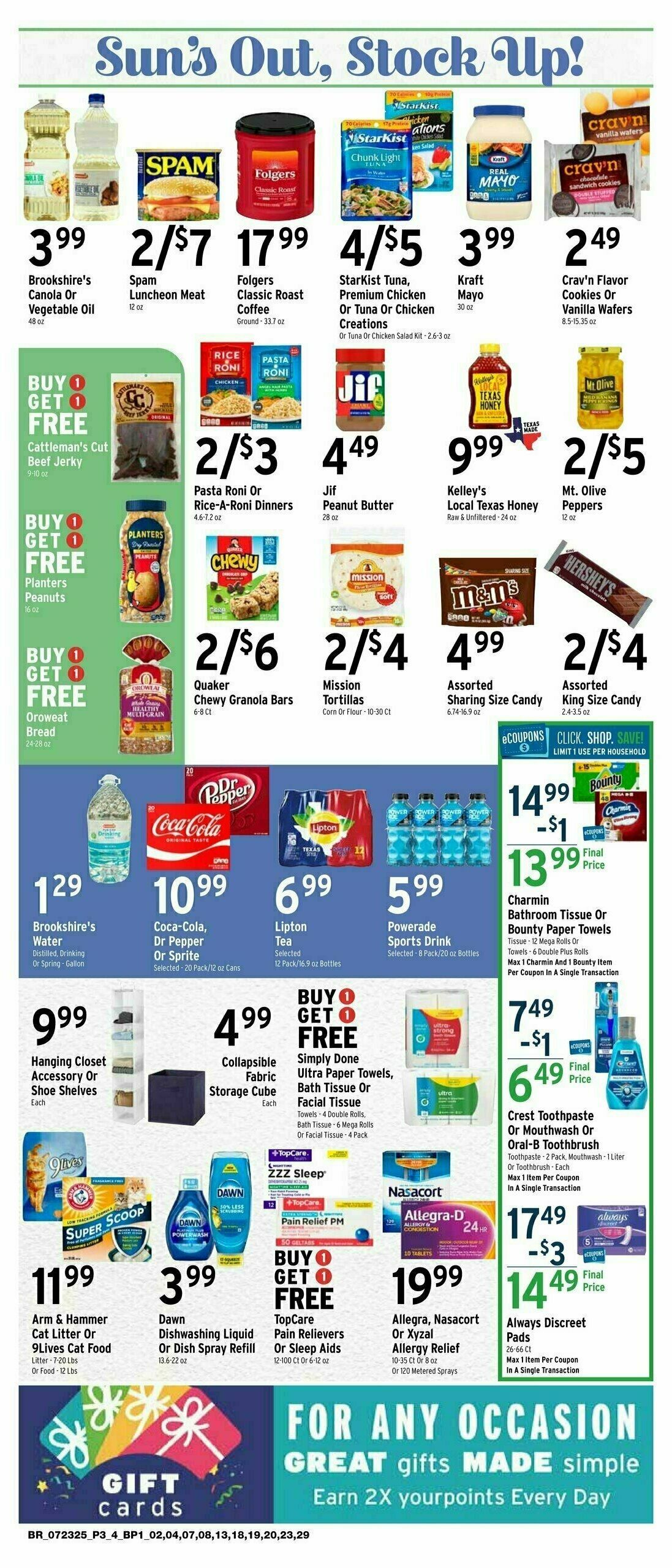 Brookshire's US Weekly Ad from July 23