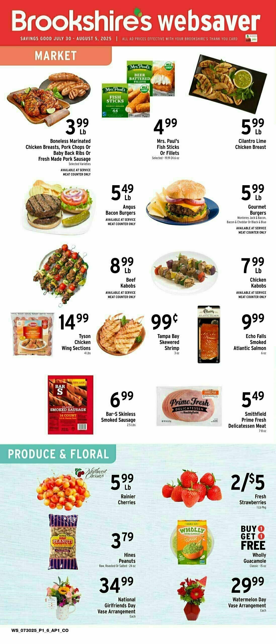Brookshire's US Weekly Ad from July 30