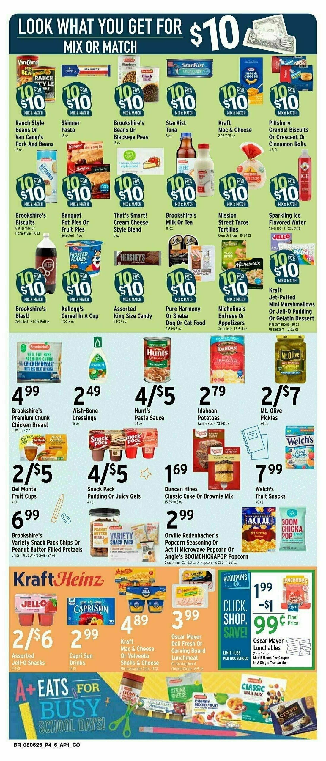 Brookshire's US Weekly Ad from August 6
