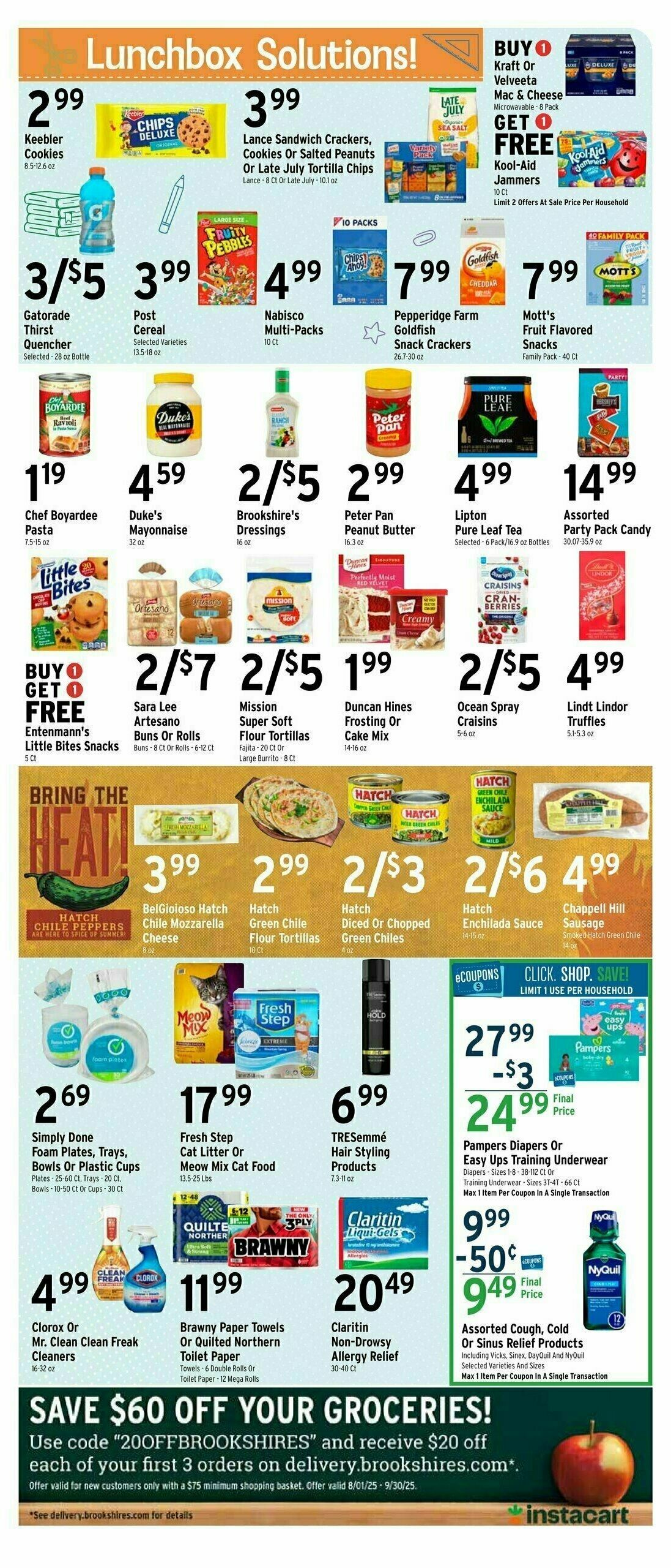 Brookshire's US Weekly Ad from August 13