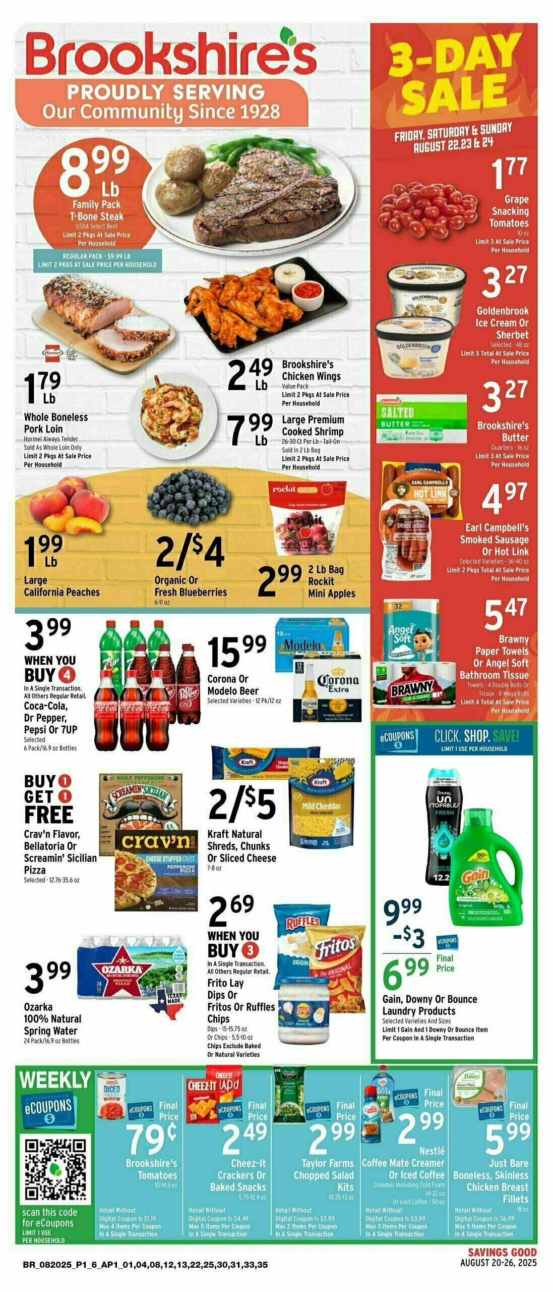 Brookshire's US Weekly Ad from August 20