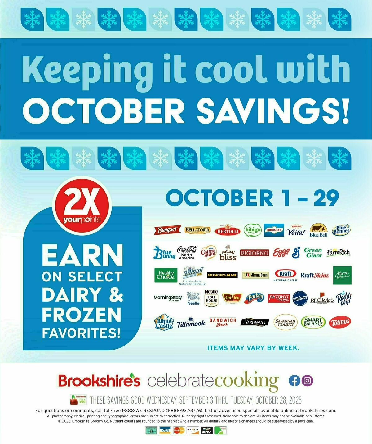 Brookshire's US Celebrate Cooking Weekly Ad from September 3