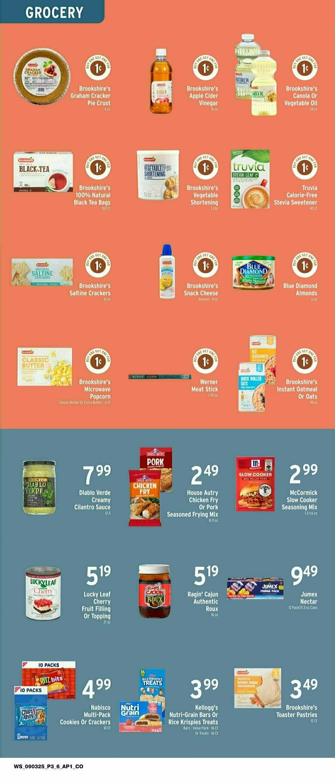 Brookshire's US Weekly Ad from September 3