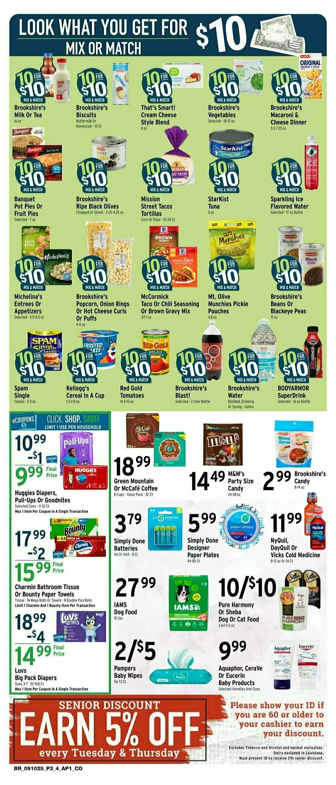 Brookshire's US Weekly Ad from September 10