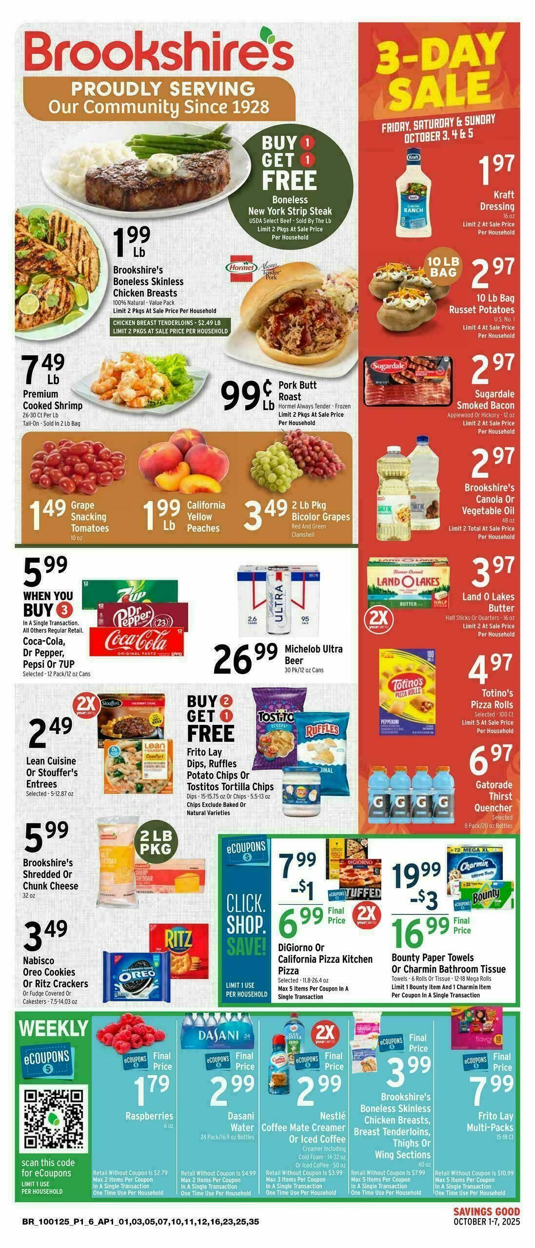 Brookshire's US Weekly Ad from October 1