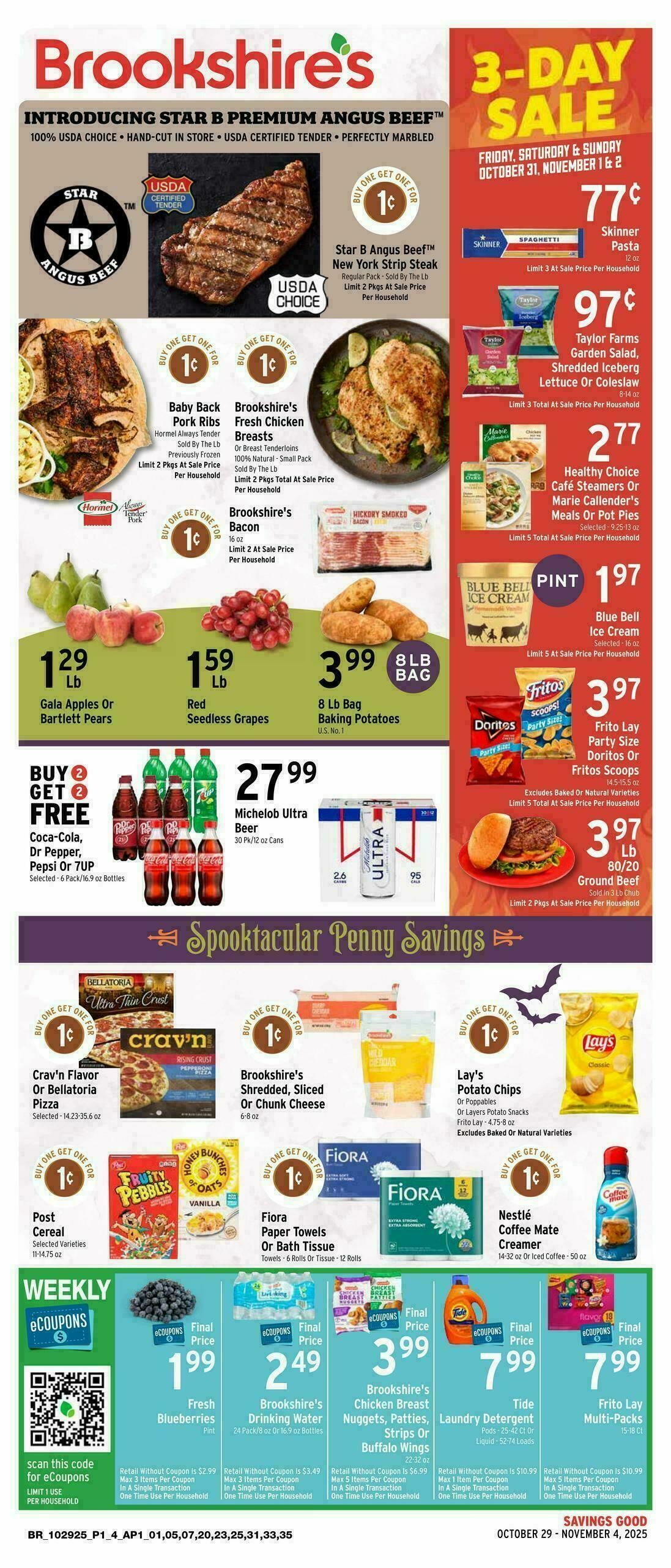 Brookshire's US Weekly Ad from October 29