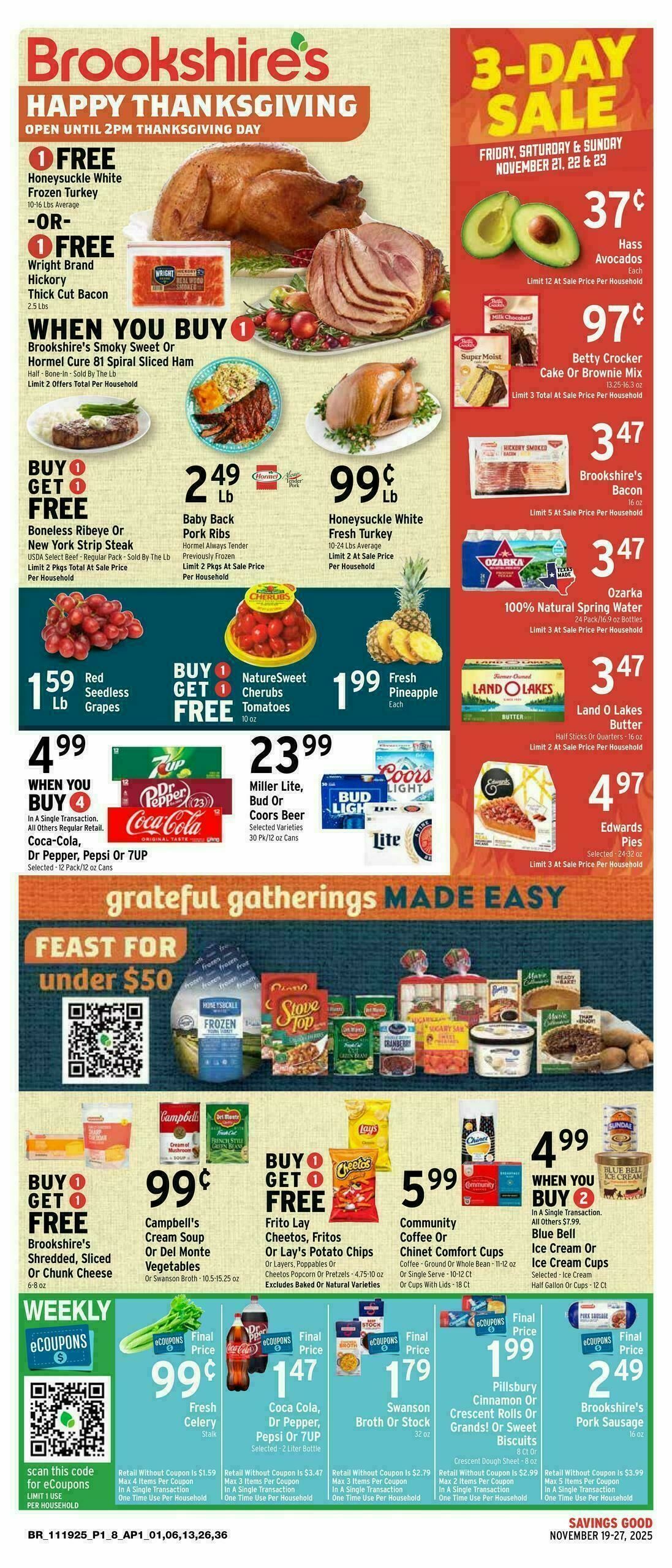 Brookshire's US Weekly Ad from November 19
