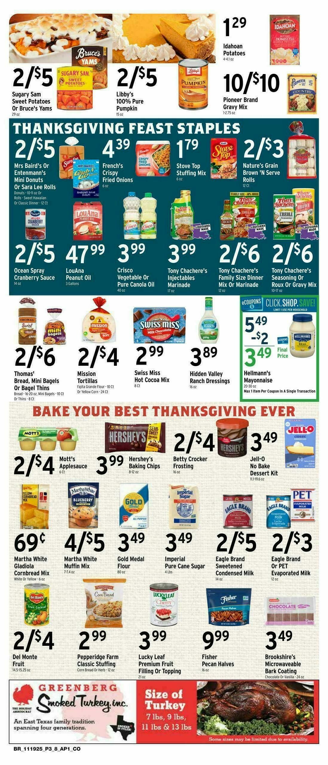 Brookshire's US Weekly Ad from November 19
