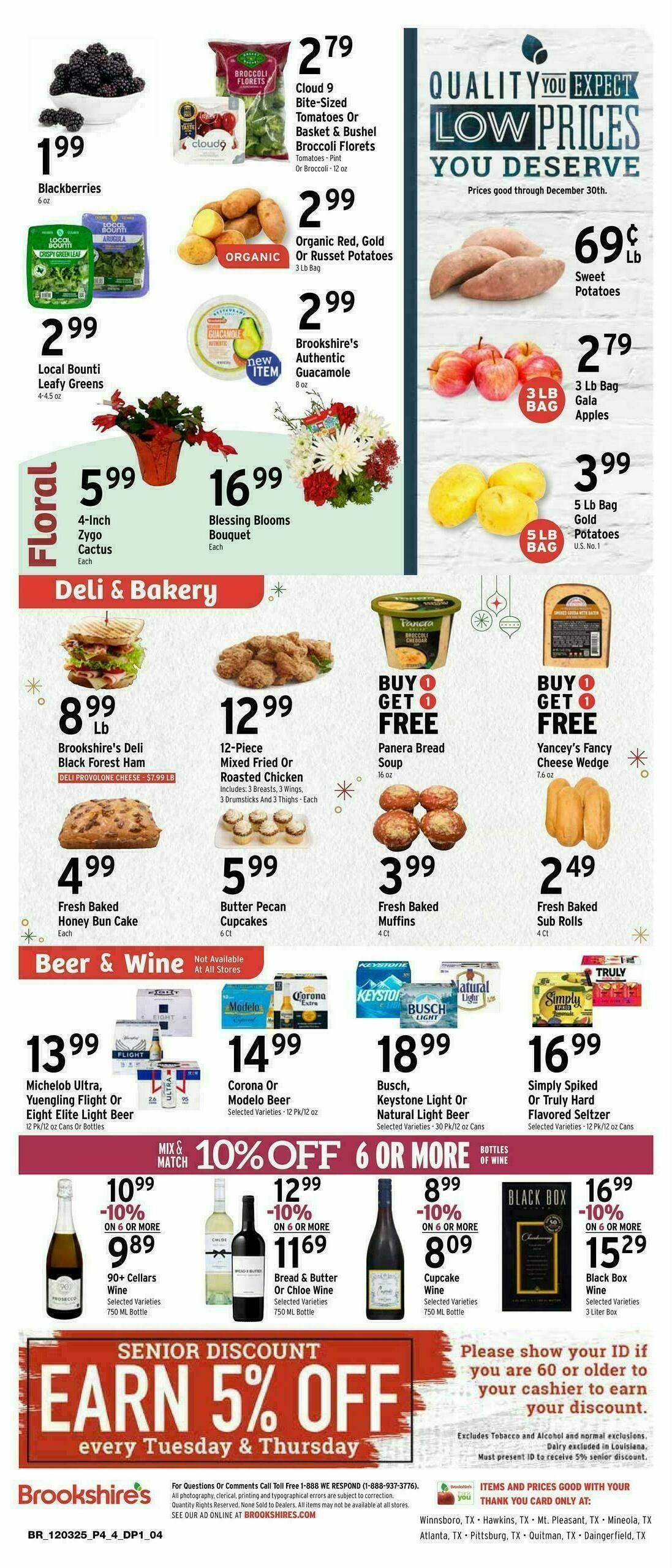 Brookshire's US Weekly Ad from December 3