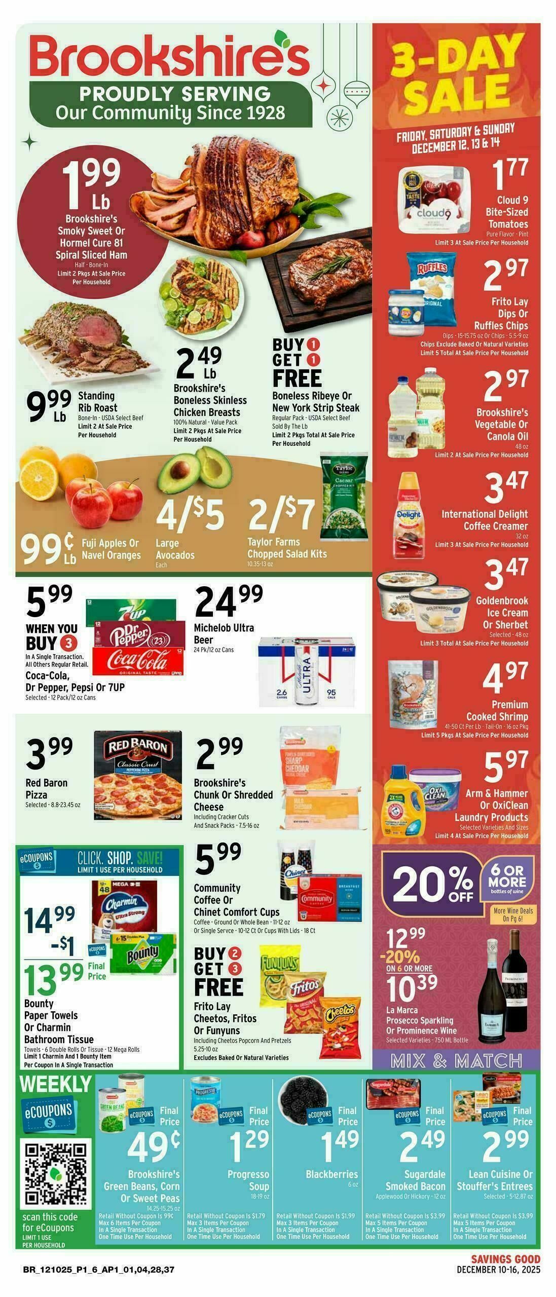 Brookshire's US Weekly Ad from December 10
