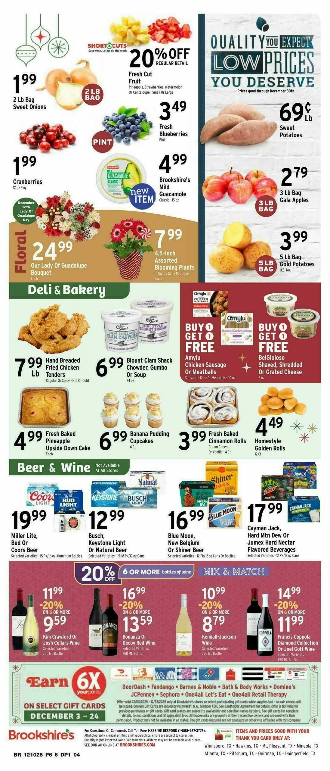 Brookshire's US Weekly Ad from December 10