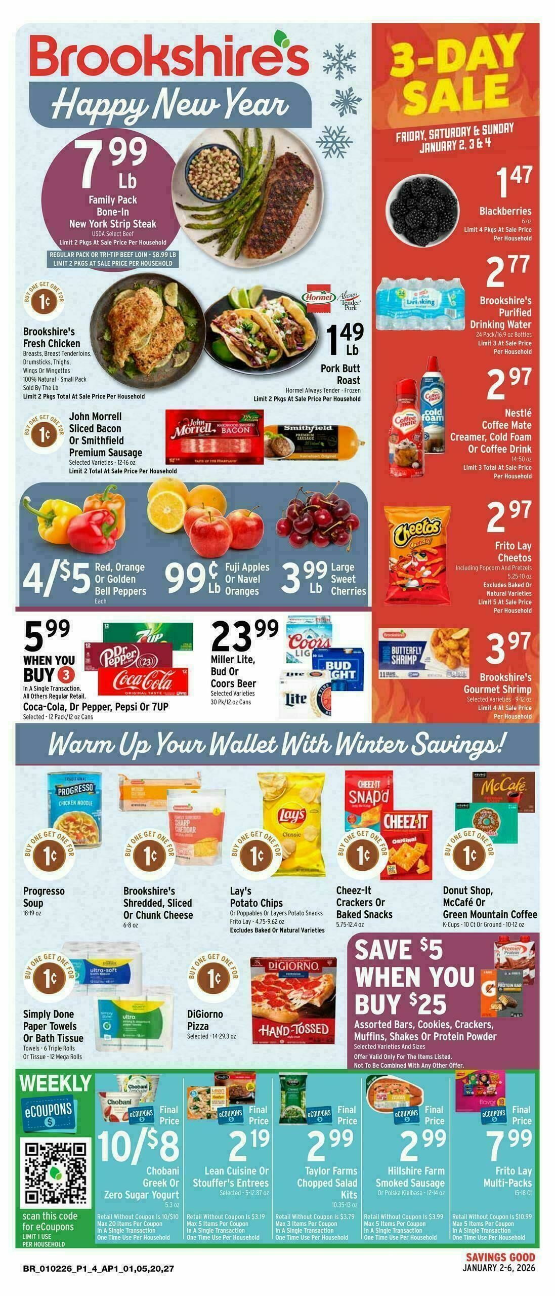 Brookshire's US Weekly Ad from January 2