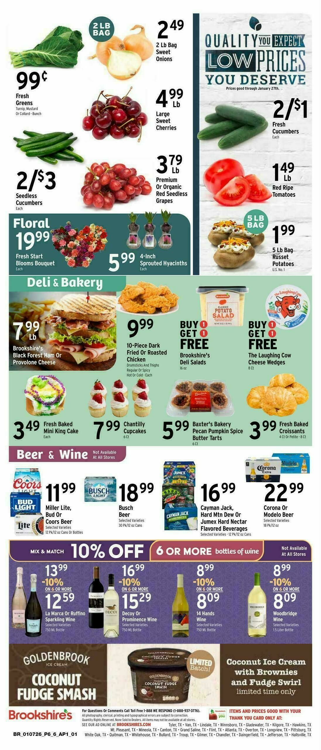 Brookshire's US Weekly Ad from January 7