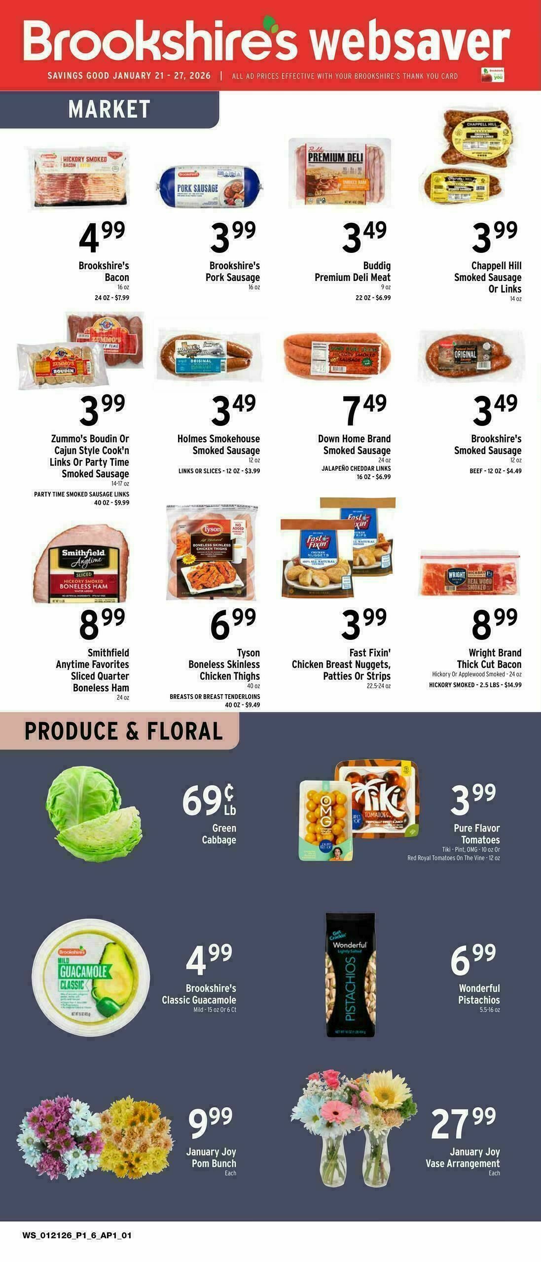 Brookshire's US Weekly Ad from January 21