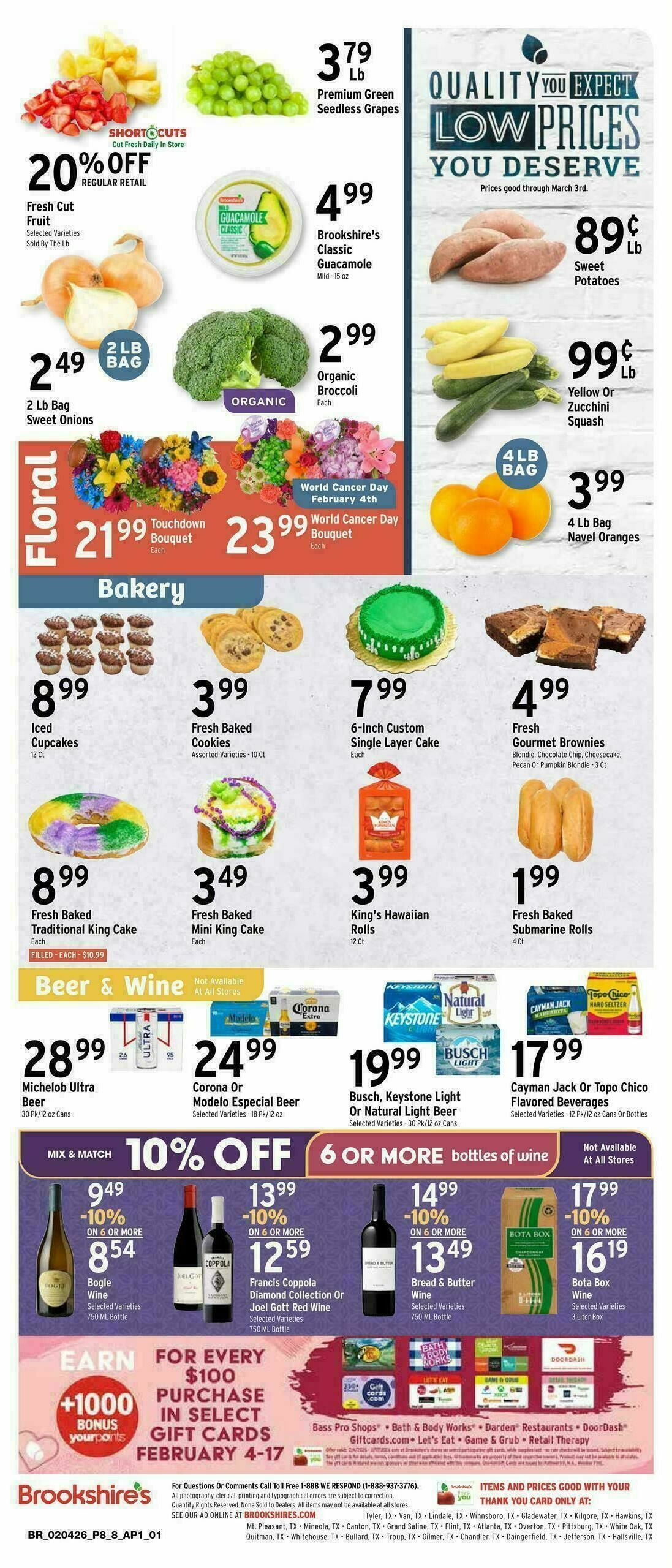 Brookshire's US Weekly Ad from February 4